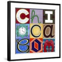 Chicago Picasso-Carla Bank-Framed Giclee Print