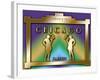 Chicago Prohibition-Art Deco Designs-Framed Giclee Print