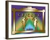 Chicago Prohibition-Art Deco Designs-Framed Giclee Print