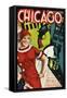 Chicago Red Dress-null-Framed Stretched Canvas
