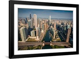 Chicago River Aloft-Steve Gadomski-Framed Photographic Print