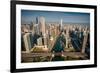 Chicago River Aloft-Steve Gadomski-Framed Premium Photographic Print