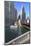 Chicago River and Dusable Bridge with Wrigley Building and Tribune Tower, Chicago, Illinois, USA-Amanda Hall-Mounted Photographic Print