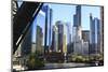 Chicago River and Towers of the West Loop Area-Amanda Hall-Mounted Photographic Print