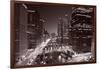 Chicago River Bend, Black & White-Steve Gadomski-Framed Photographic Print