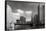 Chicago River Bend-Patrick Warneka-Framed Stretched Canvas