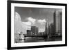 Chicago River Bend-Patrick Warneka-Framed Photographic Print