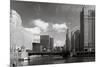 Chicago River Bend-Patrick Warneka-Mounted Photographic Print