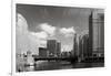Chicago River Bend-Patrick Warneka-Framed Photographic Print