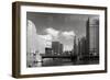 Chicago River Bend-Patrick Warneka-Framed Photographic Print