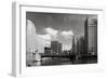 Chicago River Bend-Patrick Warneka-Framed Photographic Print