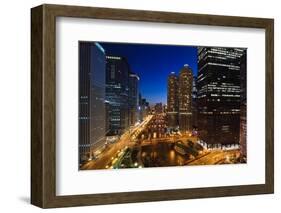 Chicago River Bend-Steve Gadomski-Framed Photographic Print