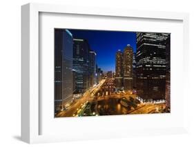 Chicago River Bend-Steve Gadomski-Framed Photographic Print