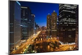 Chicago River Bend-Steve Gadomski-Mounted Photographic Print