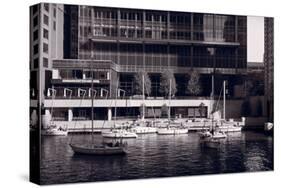 Chicago River Boats-Steve Gadomski-Stretched Canvas