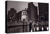 Chicago River Bridgehouse-Steve Gadomski-Stretched Canvas