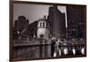 Chicago River Bridgehouse-Steve Gadomski-Framed Photographic Print