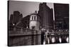 Chicago River Bridgehouse-Steve Gadomski-Stretched Canvas