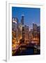 Chicago River City View-Steve Gadomski-Framed Photographic Print