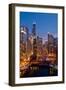 Chicago River City View-Steve Gadomski-Framed Photographic Print