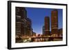 Chicago River Dusk I-Larry Malvin-Framed Photographic Print