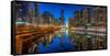 Chicago River East-Steve Gadomski-Framed Stretched Canvas