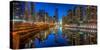 Chicago River East-Steve Gadomski-Stretched Canvas