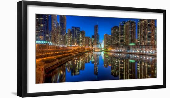 Chicago River East-Steve Gadomski-Framed Photographic Print