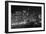 Chicago River Panorama BW-Steve Gadomski-Framed Photographic Print