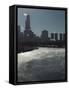 Chicago River Sears Tower-Beth A. Keiser-Framed Stretched Canvas