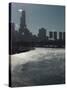 Chicago River Sears Tower-Beth A. Keiser-Stretched Canvas