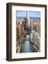 Chicago River Sunrise-Steve Gadomski-Framed Photographic Print