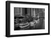 Chicago River Tour Boats BW-Steve Gadomski-Framed Photographic Print