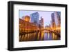 Chicago River View-jkraft5-Framed Photographic Print