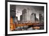 Chicago River-null-Framed Premium Giclee Print