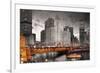 Chicago River-null-Framed Premium Giclee Print