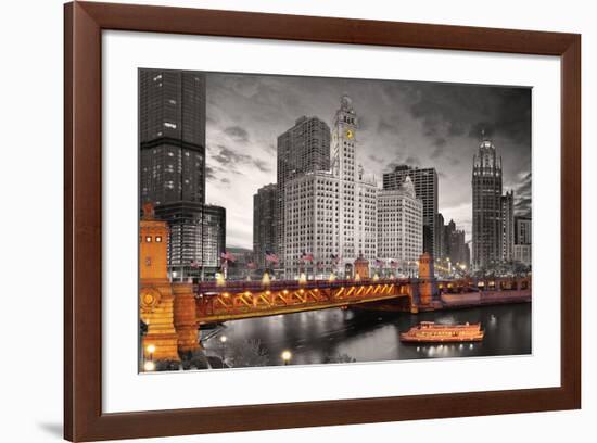 Chicago River-null-Framed Art Print