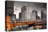 Chicago River-null-Stretched Canvas