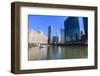 Chicago River-Amanda Hall-Framed Photographic Print