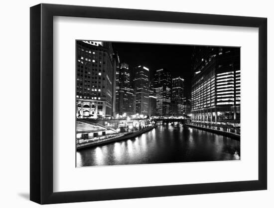 Chicago River-John Gusky-Framed Premium Photographic Print