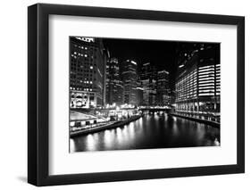 Chicago River-John Gusky-Framed Premium Photographic Print