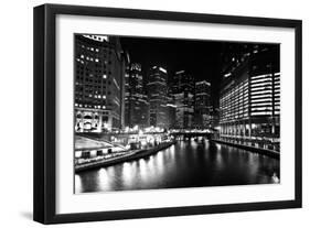 Chicago River-John Gusky-Framed Photographic Print