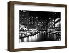 Chicago River-John Gusky-Framed Photographic Print