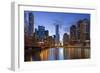 Chicago Riverside-rudi1976-Framed Photographic Print