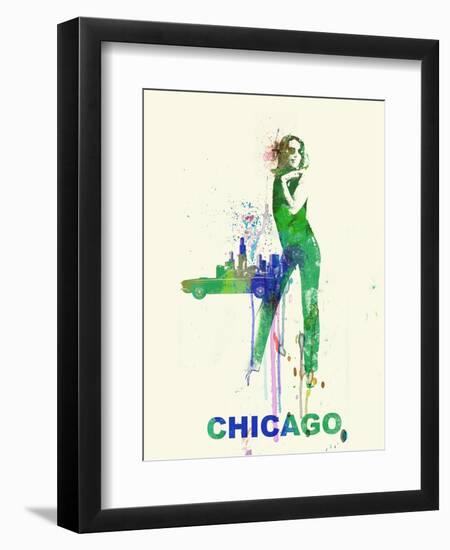 Chicago Romance-NaxArt-Framed Art Print