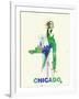 Chicago Romance-NaxArt-Framed Art Print