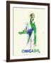 Chicago Romance-NaxArt-Framed Art Print