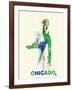 Chicago Romance-NaxArt-Framed Art Print