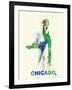 Chicago Romance-NaxArt-Framed Art Print