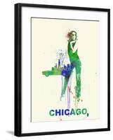 Chicago Romance-NaxArt-Framed Art Print